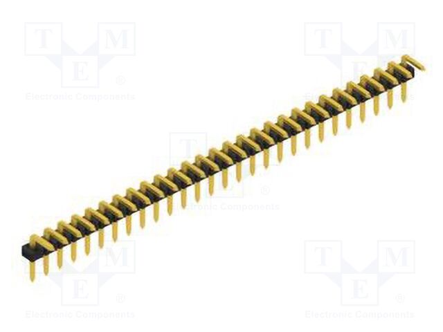 Connector: pin strips; pin header; male; PIN: 28; 2mm; THT; 1x28