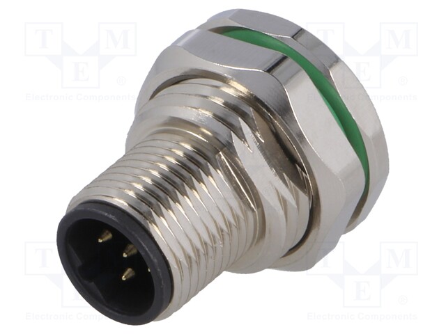 Socket; M12; PIN: 5; male; B code-Profibus; THT; IP65/IP67; straight