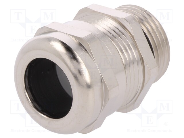 Cable gland; with long thread; M20; IP68; Mat: brass; 10bar