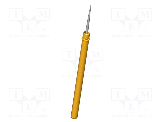 Test needle; Operational spring compression: 4mm; 5A; Ø: 0.6mm