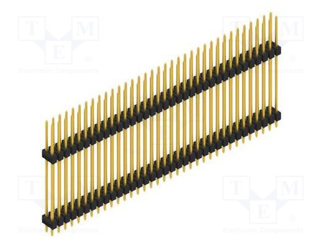 Connector: pin strips; pin header; male; PIN: 70; 2.54mm; THT; 2x35
