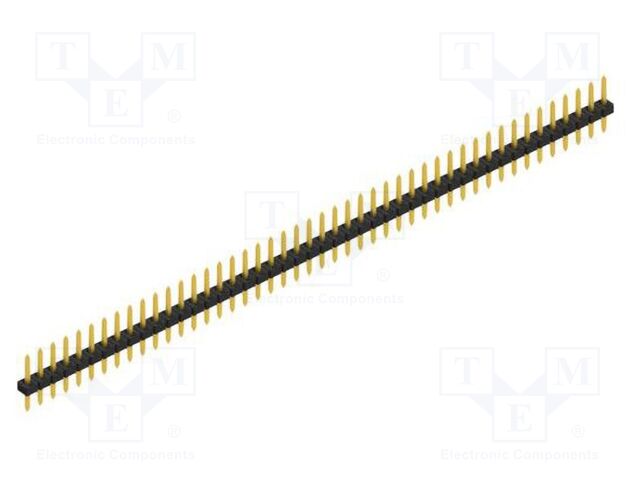 Connector: pin strips; pin header; male; PIN: 46; 2mm; THT; 1x46