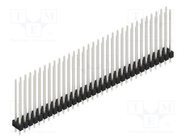 Connector: pin strips; pin header; male; PIN: 64; 2.54mm; THT; 2x32
