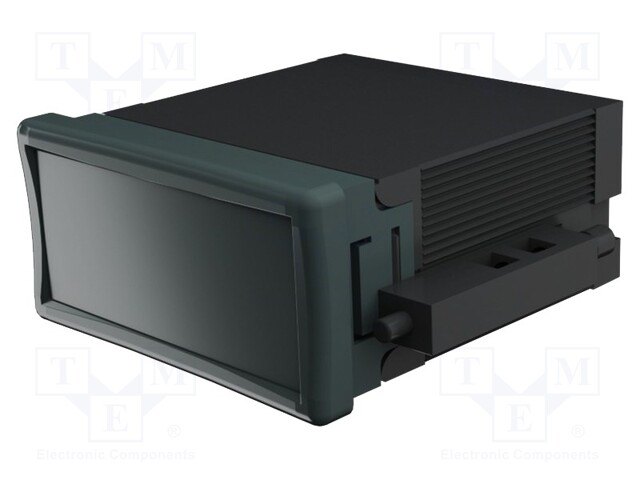 Enclosure: panel; X: 36mm; Y: 72mm; Z: 57mm; ABS + PC,PPO; black