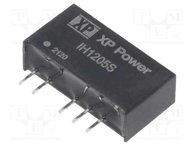 Converter: DC/DC; 2W; Uin: 12V; Uout: 5VDC; Uout2: -5VDC; Iout: 200mA