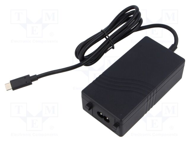 Power supply: switching; 5VDC,; Iout max: 5A; Out: USB C plug; 100W