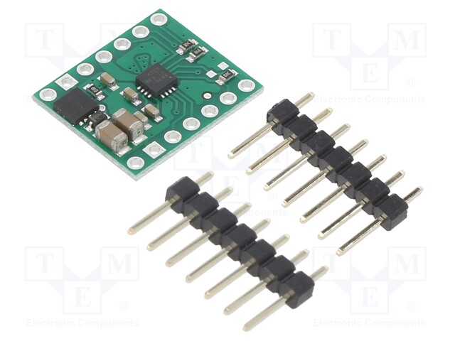 DC-motor driver; 100kHz; PWM; 1.1A; Uin mot: 4.5÷37V; Uin log: 5.5V