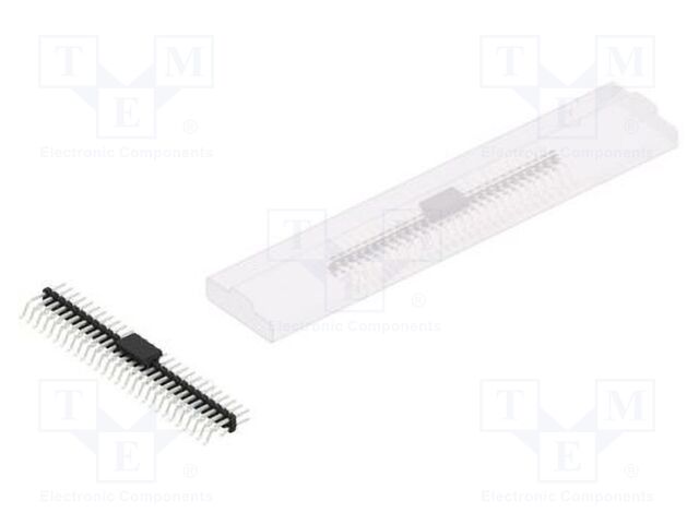 Connector: pin strips; pin header; male; PIN: 56; 2mm; SMT; 2x28