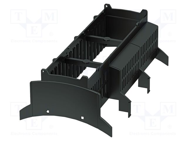 Upper housing; black; BC 161,6; X: 161.6mm; Y: 89.7mm; Z: 54.85mm
