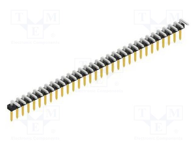 Connector: pin strips; pin header; male; PIN: 31; 2mm; THT; 1x31