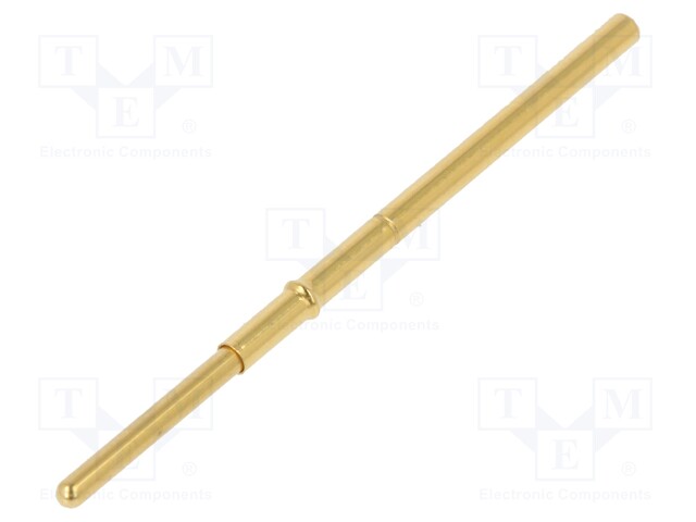 Test probe; Operational spring compression: 6.4mm; 3A; Ø: 1.3mm