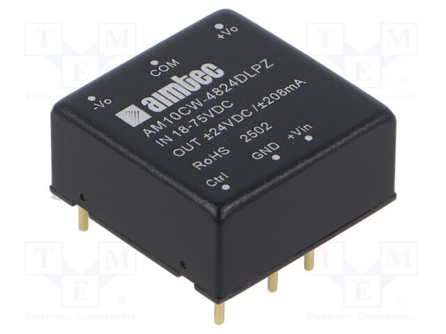 Converter: DC/DC; Protection: short circuit protection SCP