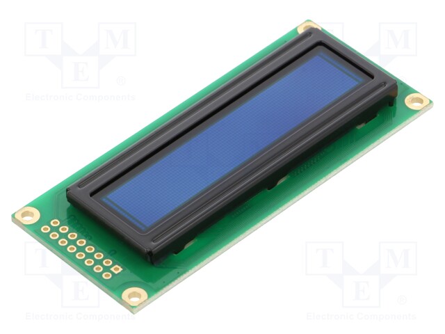 Display: OLED; graphical; 2.4"; 100x16; Dim: 85x36x10mm; white