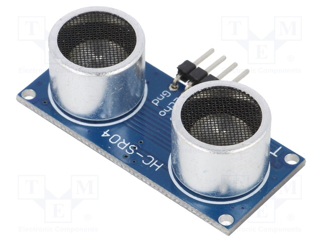 Sensor: distance; ultrasonic; 3.3÷5VDC; Dist.meas.range: 0.02÷2m