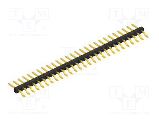 Connector: pin strips; pin header; male; PIN: 27; 2mm; SMT; 1x27