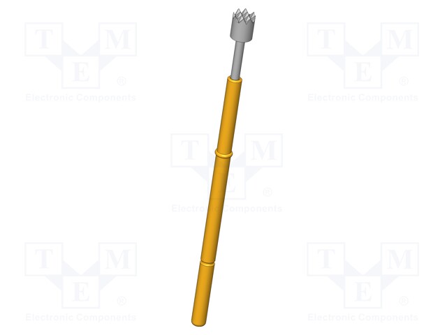 Test needle; Operational spring compression: 4mm; 5A; Ø: 2.5mm