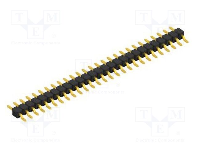 Connector: pin strips; pin header; male; PIN: 27; 2.54mm; SMT; 1x27