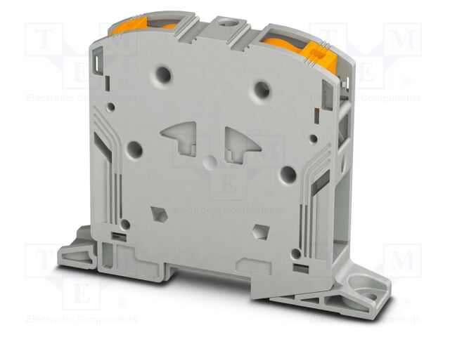Splice terminal: rail; 232A; 1kV; PA; 25÷95mm2; ways: 1; terminals: 2