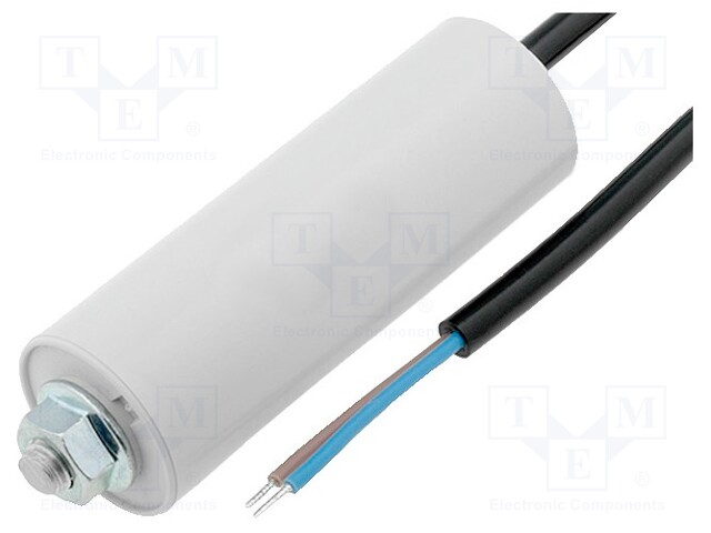 Capacitor: motors, run; 50uF; 450V; Ø45x114mm; -25÷70°C; ±10%; V: 4