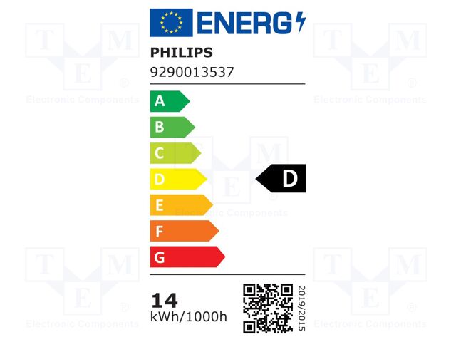 LED lamp; neutral white; R7S; 230VAC; 2000lm; 14W; 4000K; CRImin: 80