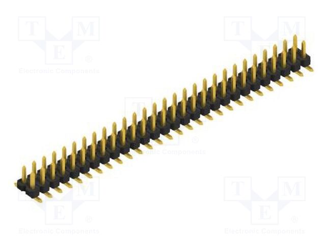 Connector: pin strips; pin header; male; PIN: 56; 2.54mm; SMT; 2x28