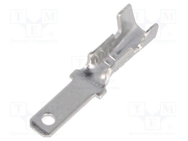 Terminal: flat; 2.8mm; 0.5mm; male; 0.5÷1mm2; crimped; for cable