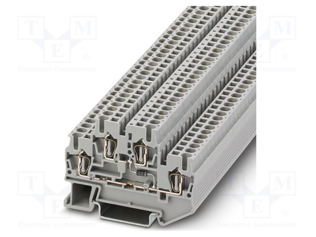 Splice terminal: rail; PA; terminals: 4; W: 5.2mm; H: 67.5mm
