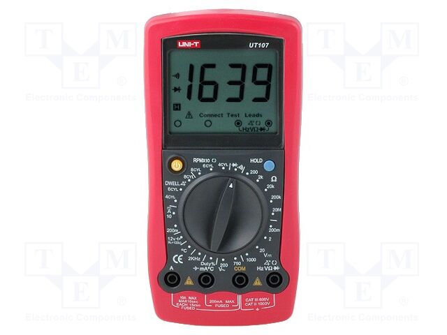 Digital multimeter; LCD (1999); VDC: 200m/2/20/200/1000V