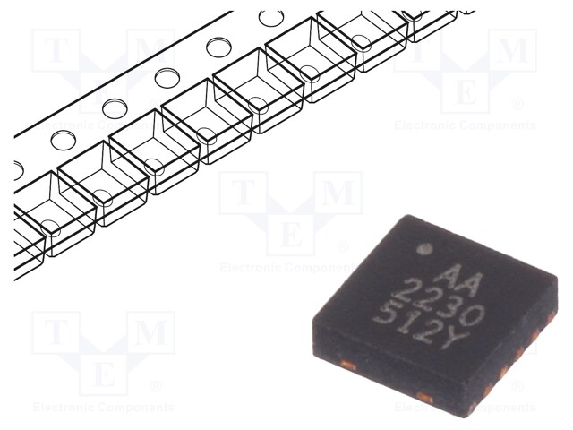 PMIC; DC/DC converter; Uoper: 2.5÷5.5V; Uout: 0.8÷5.5V; TDFN12