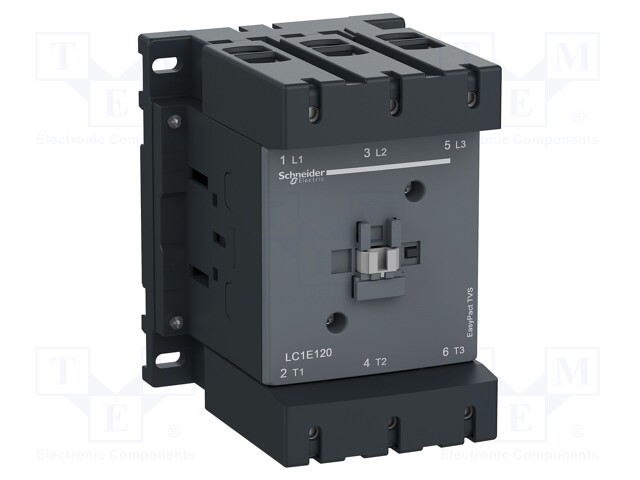 Contactor: 3-pole; NO x3; Auxiliary contacts: NC + NO; 220VAC