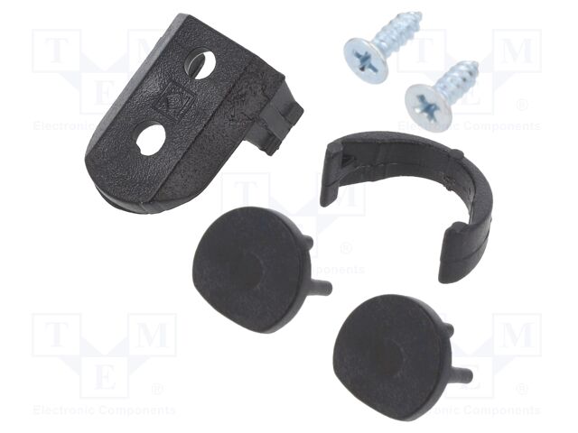 Flat holder; black; Application: PEN8