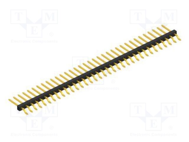 Connector: pin strips; pin header; male; PIN: 34; 2mm; SMT; 1x34