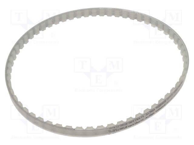 Timing belt; AT10; W: 10mm; H: 5mm; Lw: 600mm; Tooth height: 2.5mm