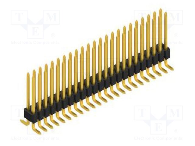 Connector: pin strips; pin header; male; PIN: 46; 1.27mm; SMT; 2x23