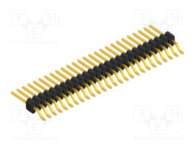 Connector: pin strips; pin header; male; PIN: 26; 1.27mm; SMT; 1x26