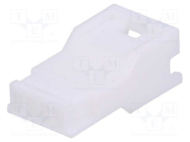 Plug; wire-wire/PCB; male; PNI; 2mm; PIN: 4; w/o contacts; crimped