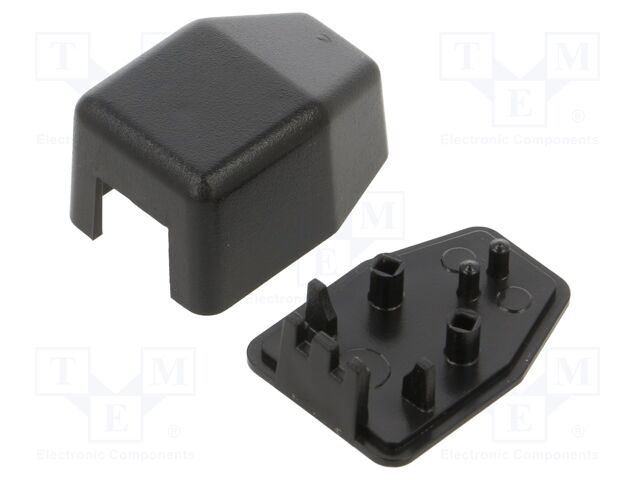 Enclosure: for power supplies; with hole; X: 19.3mm; Y: 27.4mm