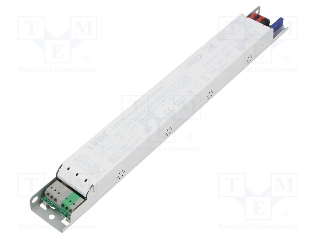 Power supply: switching; LED; 40W; 10÷56VDC; 200mA÷1.05A; IP20