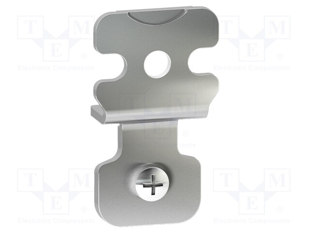 Wall-mounted holder; stainless steel; Pcs: 4