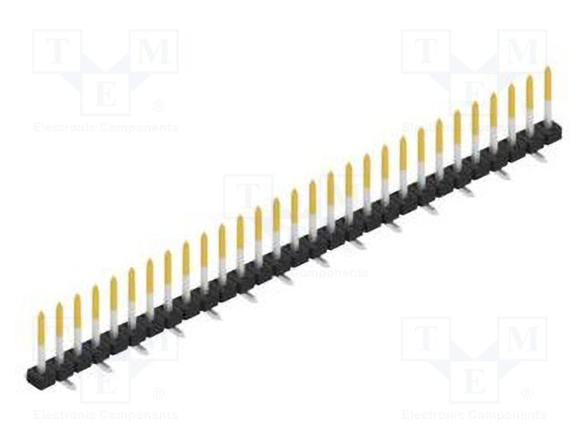 Connector: pin strips; pin header; male; PIN: 29; 2mm; SMT; 1x29