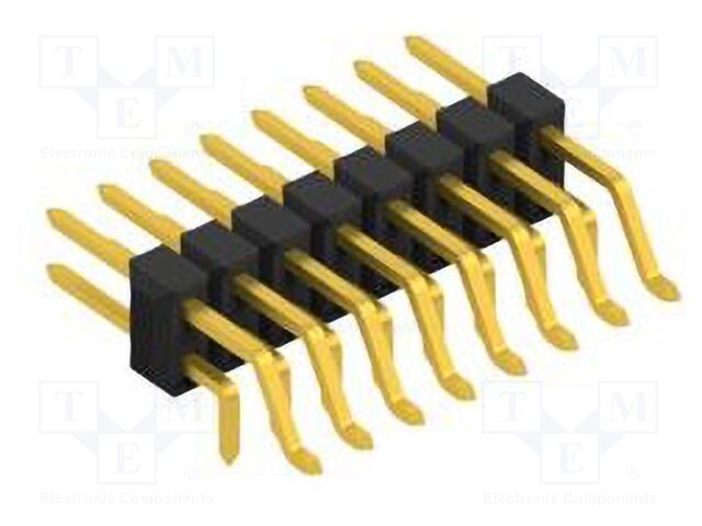 Connector: pin strips; pin header; male; PIN: 16; 2.54mm; SMT,THT