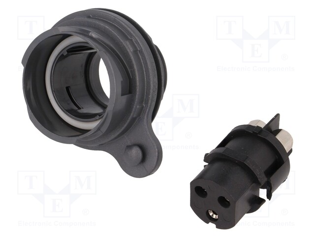 Connector: circular; socket; female; PIN: 3; Buccaneer 7000; 25A