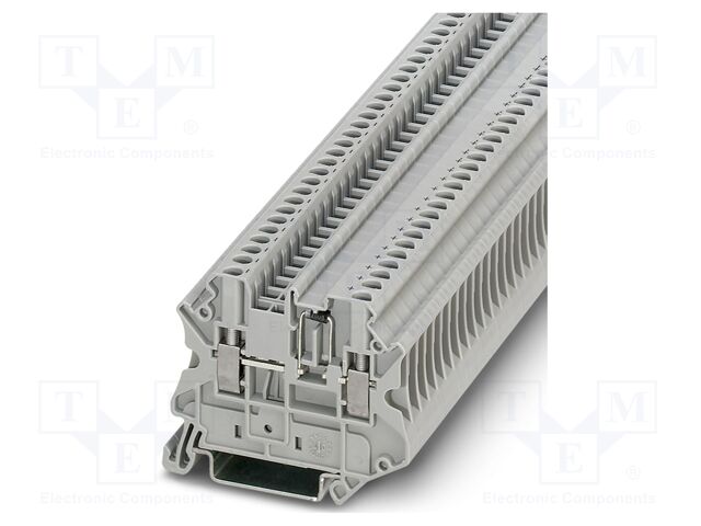 Splice terminal: rail; UT; 500mA; screw terminal; PA; 0.14÷4mm2