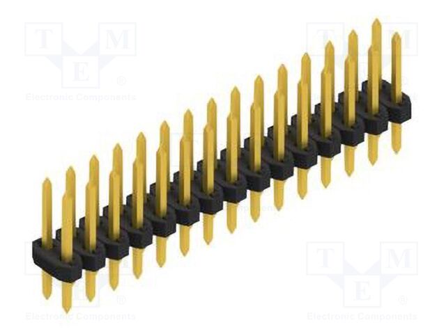 Connector: pin strips; pin header; male; PIN: 30; 2mm; THT; 2x15