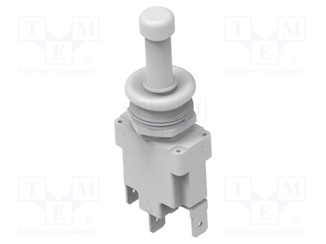 Switch: toggle; Pos: 3; SP3T; (ON)-OFF-(ON); 15A/115VAC; 20A/28VDC