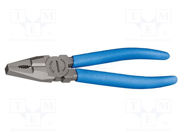 Pliers; universal; induction hardened blades; 200mm; universal