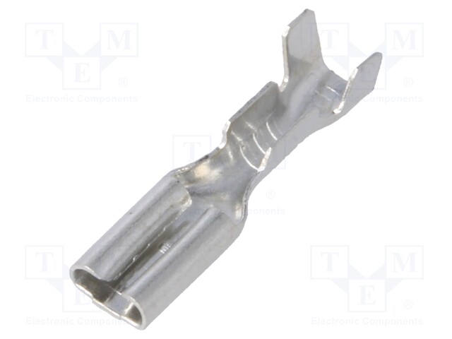 Terminal: flat; 2.8mm; 0.5mm; female; 0.5÷1mm2; crimped; for cable