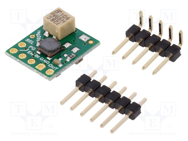Converter: step up / step down; Uout: 5÷6V; Uin: 2÷16V; 1.5A
