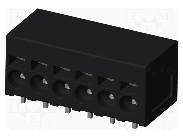 Connector: PCB terminal block; terminal; Plating: tinned; on PCBs