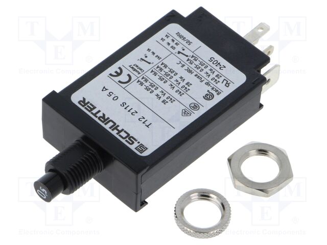 Circuit breaker; 0.5A